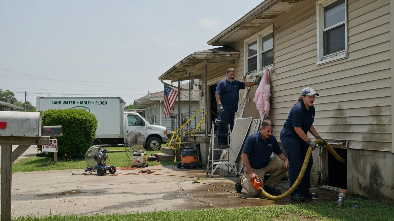 Water Damage Repair in Bentonville, VA near me
